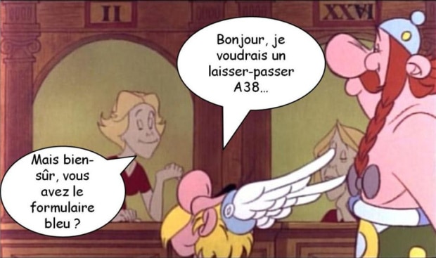 Les 12 travaux d'Asterix fait un VIE