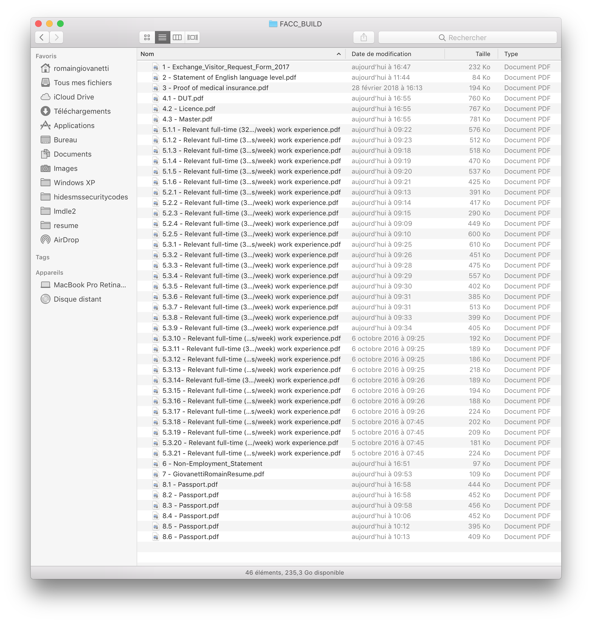 Constituer un tel dossier en 24h peut rendre temporairement fou Constituer un tel dossier en 24h peut rendre temporairement fou